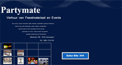 Desktop Screenshot of partymate.be