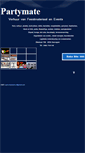 Mobile Screenshot of partymate.be